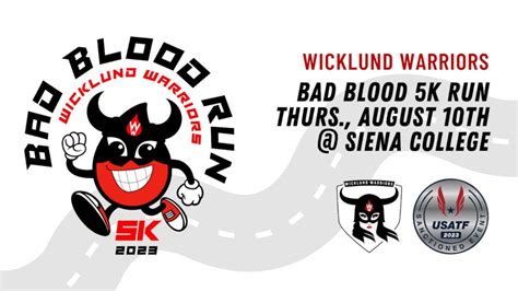 Bad Blood 5K Run to be held at Siena College